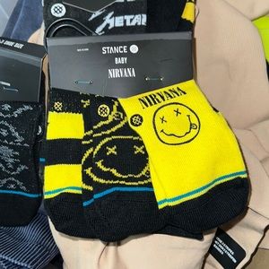 Stance x Nirvana "Nevermind" Baby Socks 3/Pk - New